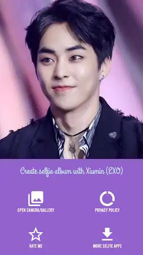 Play Create selfie album with Xiumin (EXO) as an online game Create selfie album with Xiumin (EXO) with UptoPlay