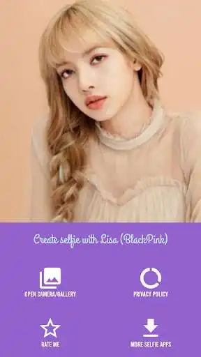 Play Create selfie with Lisa (BlackPink) as an online game Create selfie with Lisa (BlackPink) with UptoPlay