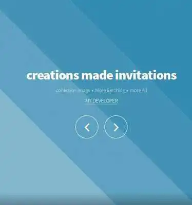 Play creations made invitations
