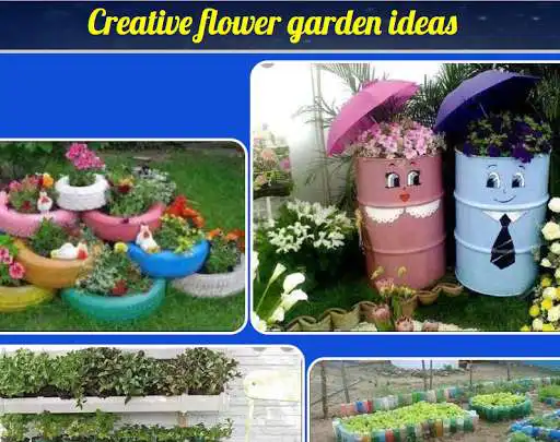 Play Creative flower garden ideas  and enjoy Creative flower garden ideas with UptoPlay