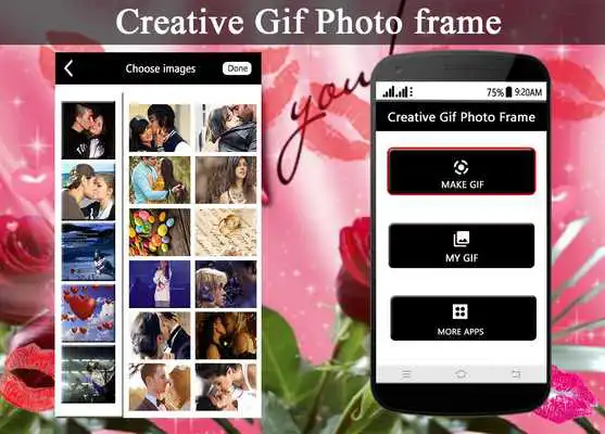 Play Creative Gif Photo Frame