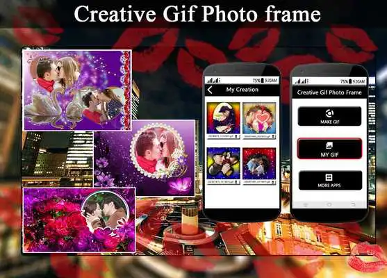 Play Creative Gif Photo Frame