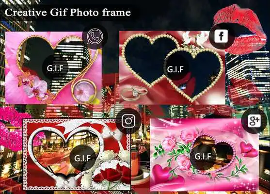 Play Creative Gif Photo Frame