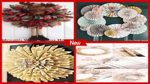 Play Creative Loopy Paper Wreath Ideas