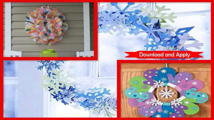Play Creative Loopy Paper Wreath Ideas