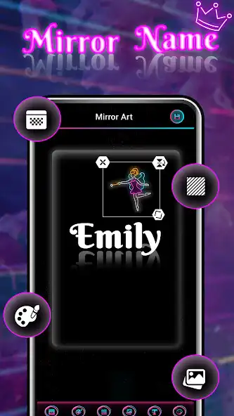 Play Creative Mirror Name Art For DPs - Smoke Name Art  and enjoy Creative Mirror Name Art For DPs - Smoke Name Art with UptoPlay