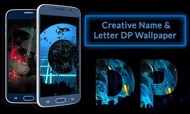 Play Creative Name  Letter DP Wallpaper