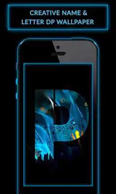 Play Creative Name  Letter DP Wallpaper