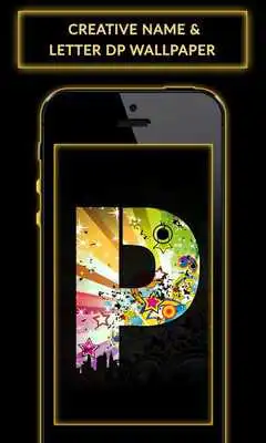 Play Creative Name  Letter DP Wallpaper