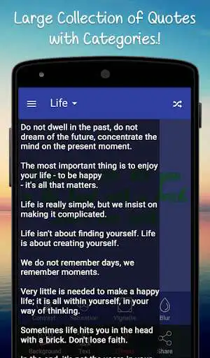 Play APK Creative Quotes Maker Book - Quotes Creator App  and enjoy Creative Quotes Maker Book - Quotes Creator App using ApkOnl