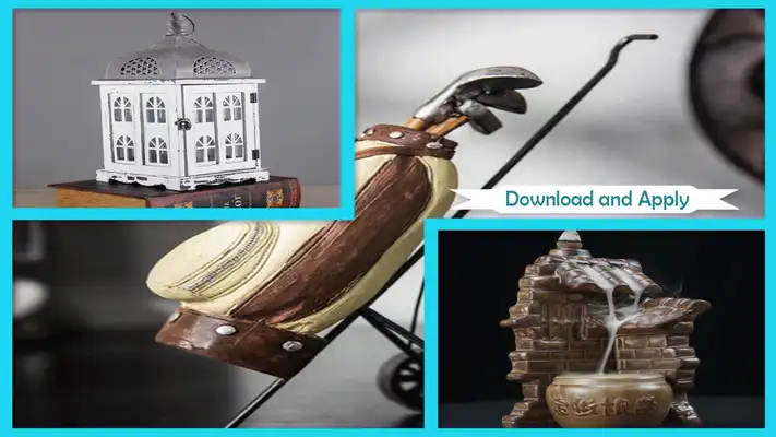 Play Creative Retro House Decoration