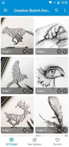 Play Creative Sketch Drawing Ideas  and enjoy Creative Sketch Drawing Ideas with UptoPlay