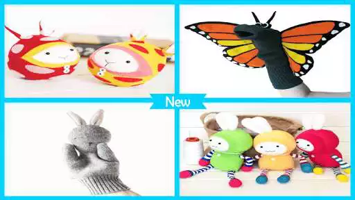 Play Creative Sock Puppet Bunny