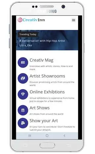 Play CreativInn - Art News and more as an online game CreativInn - Art News and more with UptoPlay