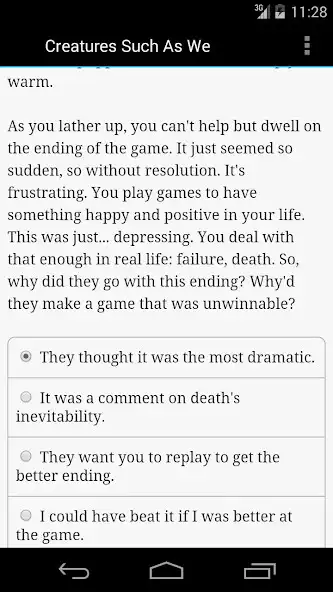 Play Creatures Such as We as an online game Creatures Such as We with UptoPlay