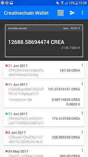 Play CREA Wallet as an online game CREA Wallet with UptoPlay