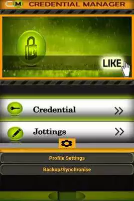 Play CREDENTIAL MANAGER - password