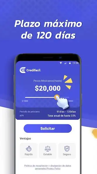 Play Credifacil Préstamos as an online game Credifacil Préstamos with UptoPlay