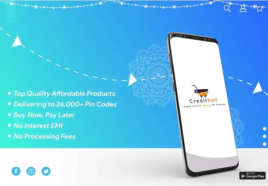 Play CreditKart-Fincom - Online udhaar ki dukaan  and enjoy CreditKart-Fincom - Online udhaar ki dukaan with UptoPlay