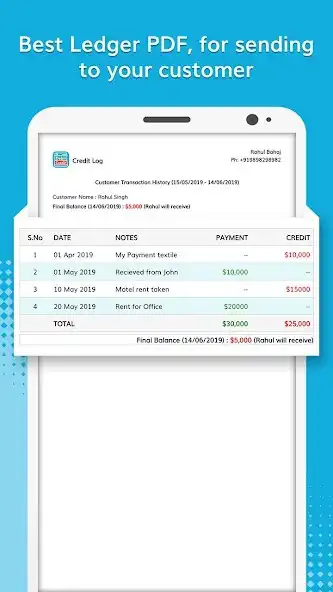 Play CreditLog: Udhar Khata Book, Ledger Account as an online game CreditLog: Udhar Khata Book, Ledger Account with UptoPlay