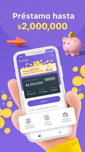 Play Creditopro:Préstamos de dinero  and enjoy Creditopro:Préstamos de dinero with UptoPlay