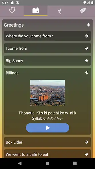 Play Cree Language as an online game Cree Language with UptoPlay