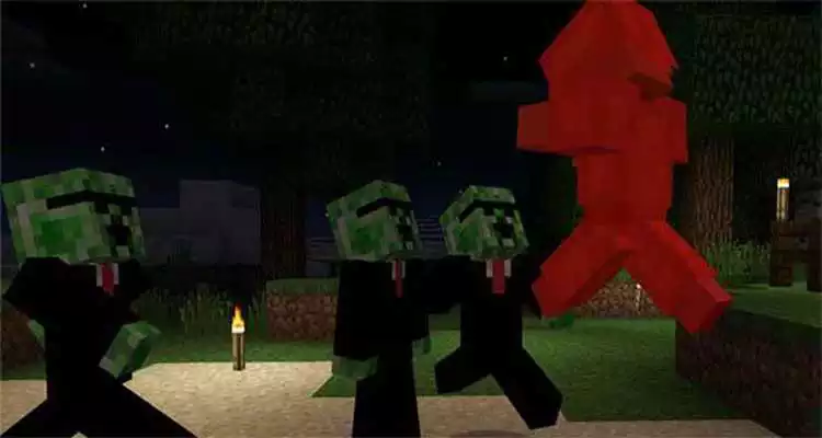 Play Creeper Friend Mod MCPE