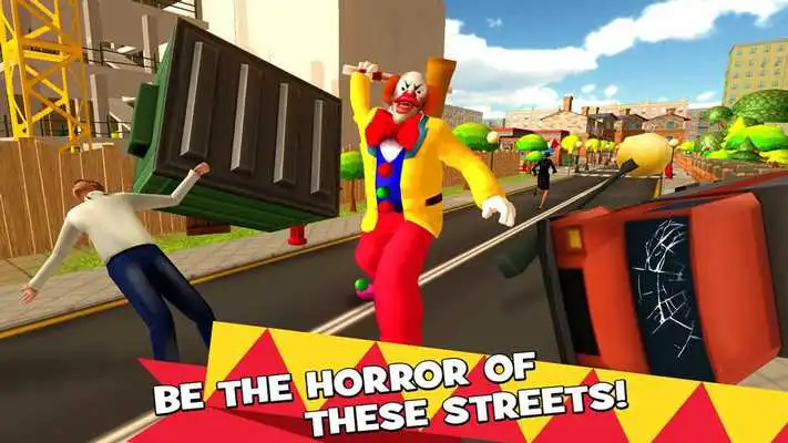 Play Creepy Clown: City Destruction