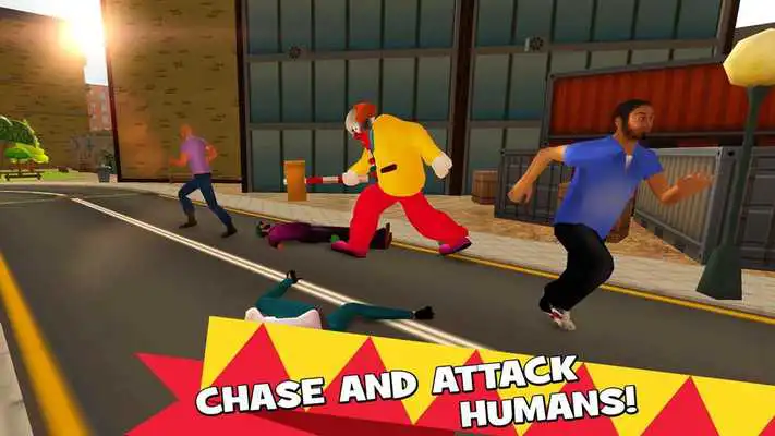 Play Creepy Clown: City Destruction