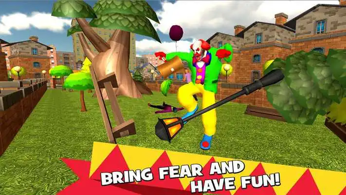 Play Creepy Clown: City Destruction