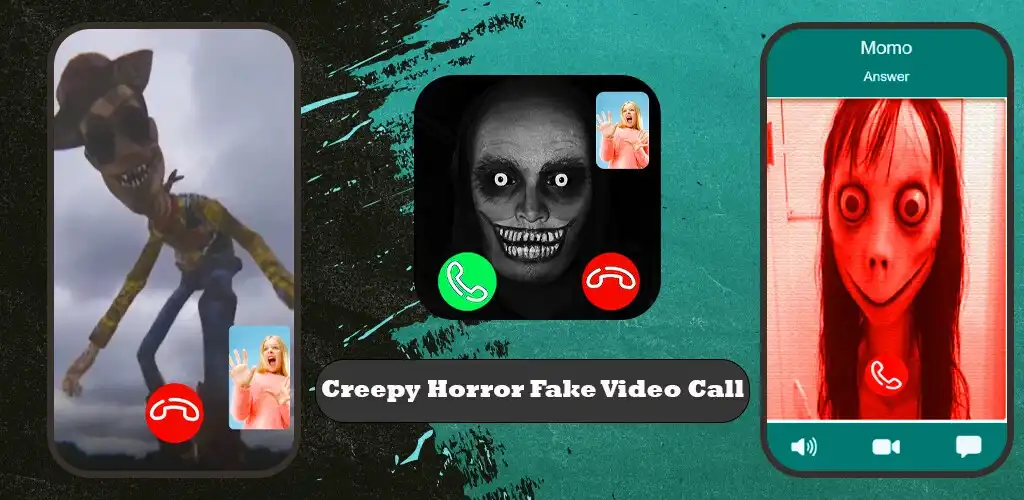 Play creepy horror fake video call  and enjoy creepy horror fake video call with UptoPlay
