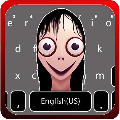 Play Creepy Momo Keyboard Theme APK