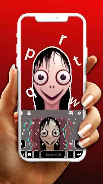 Play Creepy Momo Keyboard Theme  and enjoy Creepy Momo Keyboard Theme with UptoPlay