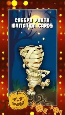 Play Creepy Party Invitation Cards