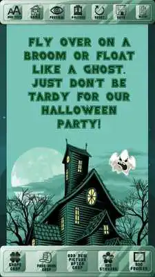 Play Creepy Party Invitation Cards