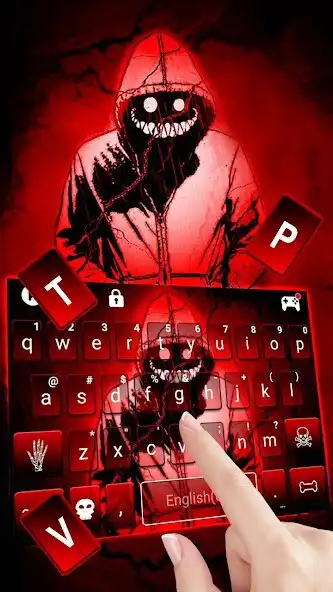 Play Creepy Red Smile Theme as an online game Creepy Red Smile Theme with UptoPlay