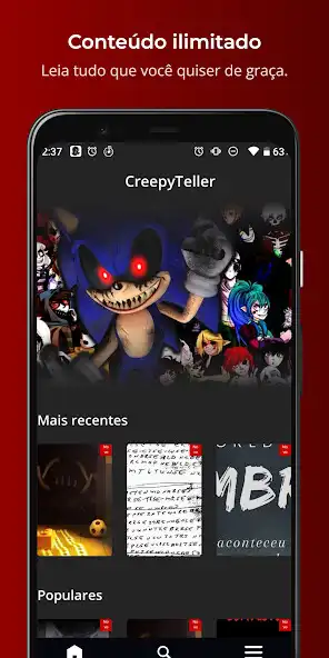 Play CreepyTeller - Creepypastas  and enjoy CreepyTeller - Creepypastas with UptoPlay