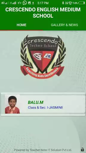 Play CRESCENDO ENGLISH MEDIUM SCHOOL as an online game CRESCENDO ENGLISH MEDIUM SCHOOL with UptoPlay