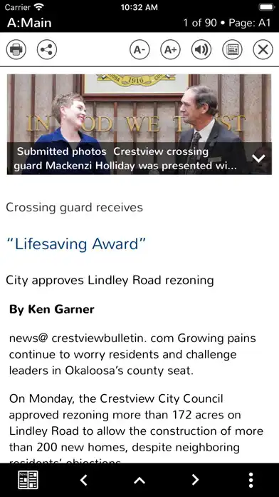 Play Crestview News Bulletin as an online game Crestview News Bulletin with UptoPlay