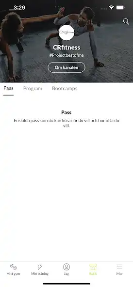 Play CRfitness app as an online game CRfitness app with UptoPlay