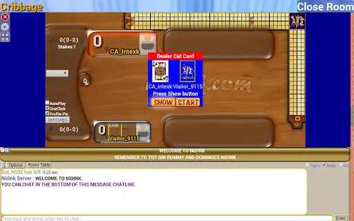 Play Cribbage Nidink as an online game Cribbage Nidink with UptoPlay