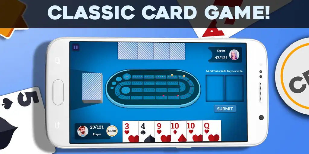 Play Cribbage - Offline Card Game  and enjoy Cribbage - Offline Card Game with UptoPlay