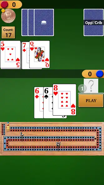 Play Cribbage Pro as an online game Cribbage Pro with UptoPlay