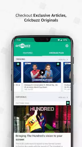 Play Cricbuzz - Live Cricket Scores  News as an online game Cricbuzz - Live Cricket Scores  News with UptoPlay