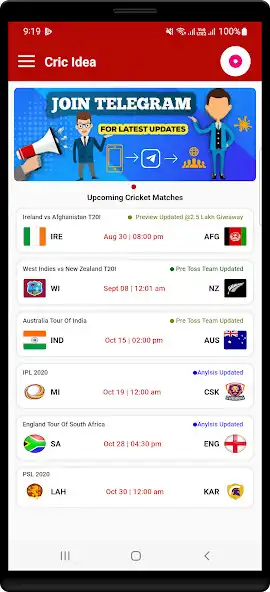 Play Cricidea - Fantasy Prediction as an online game Cricidea - Fantasy Prediction with UptoPlay
