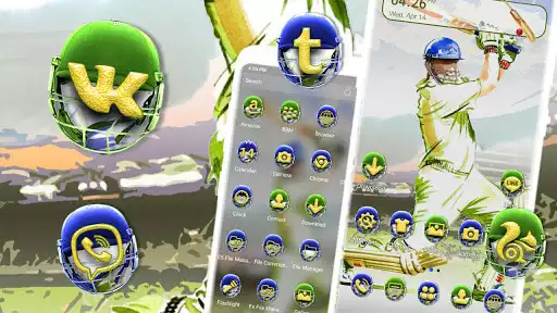 Play Cricket Batsman Launcher Theme  and enjoy Cricket Batsman Launcher Theme with UptoPlay