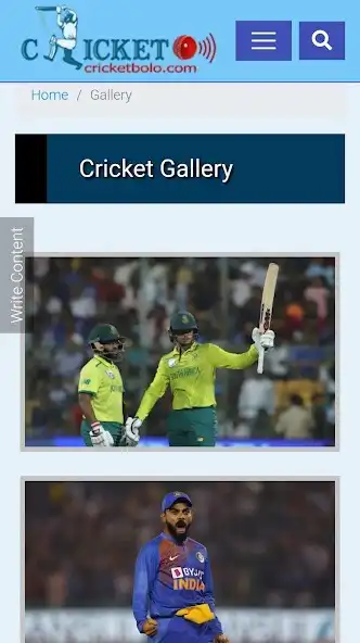 Play Cricketbolo – cricket scores,  as an online game Cricketbolo – cricket scores,  with UptoPlay
