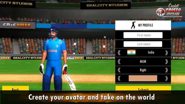 Play Cricket Career 2016