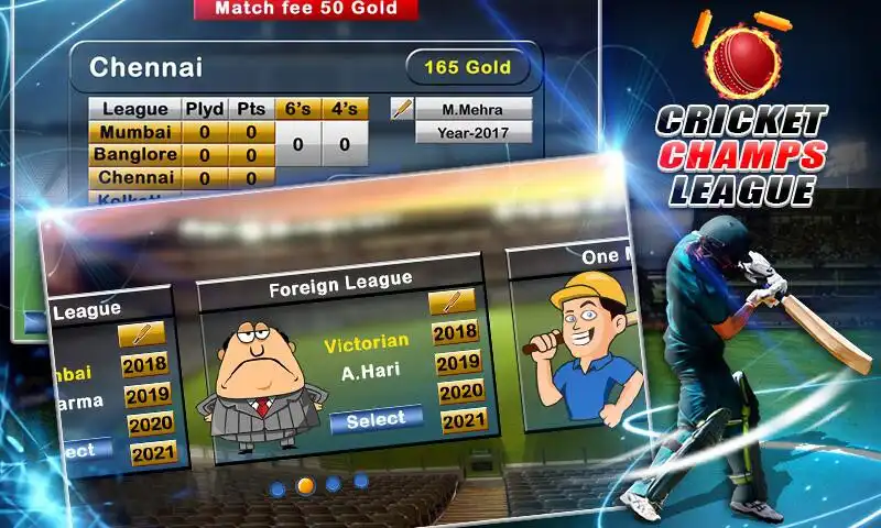 Play Cricket Champs League as an online game Cricket Champs League with UptoPlay