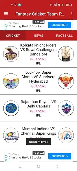 Play Cricket Fantasy Team  and enjoy Cricket Fantasy Team with UptoPlay